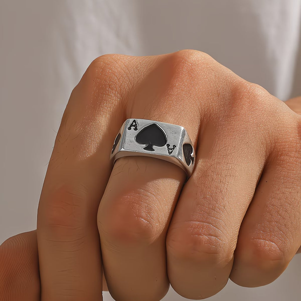 Ace of Spades Ring