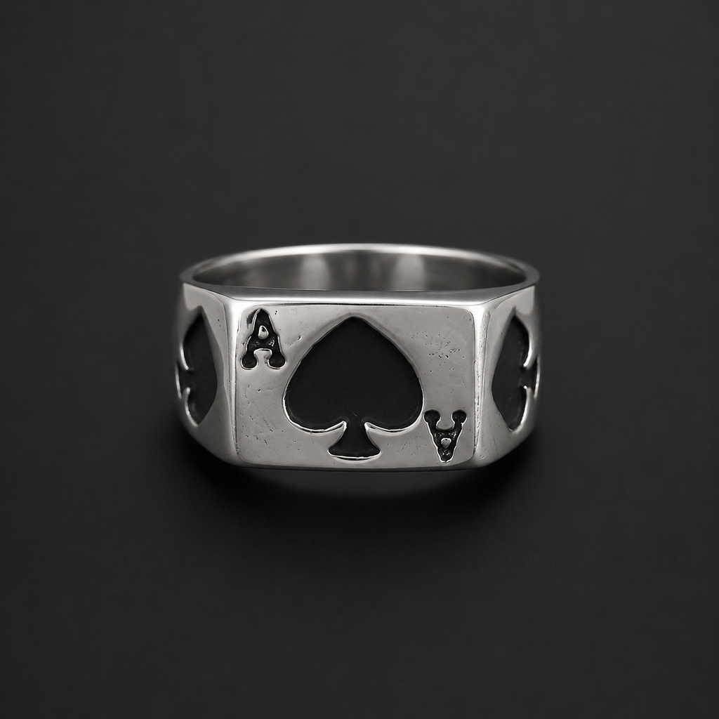 Ace of Spades Ring