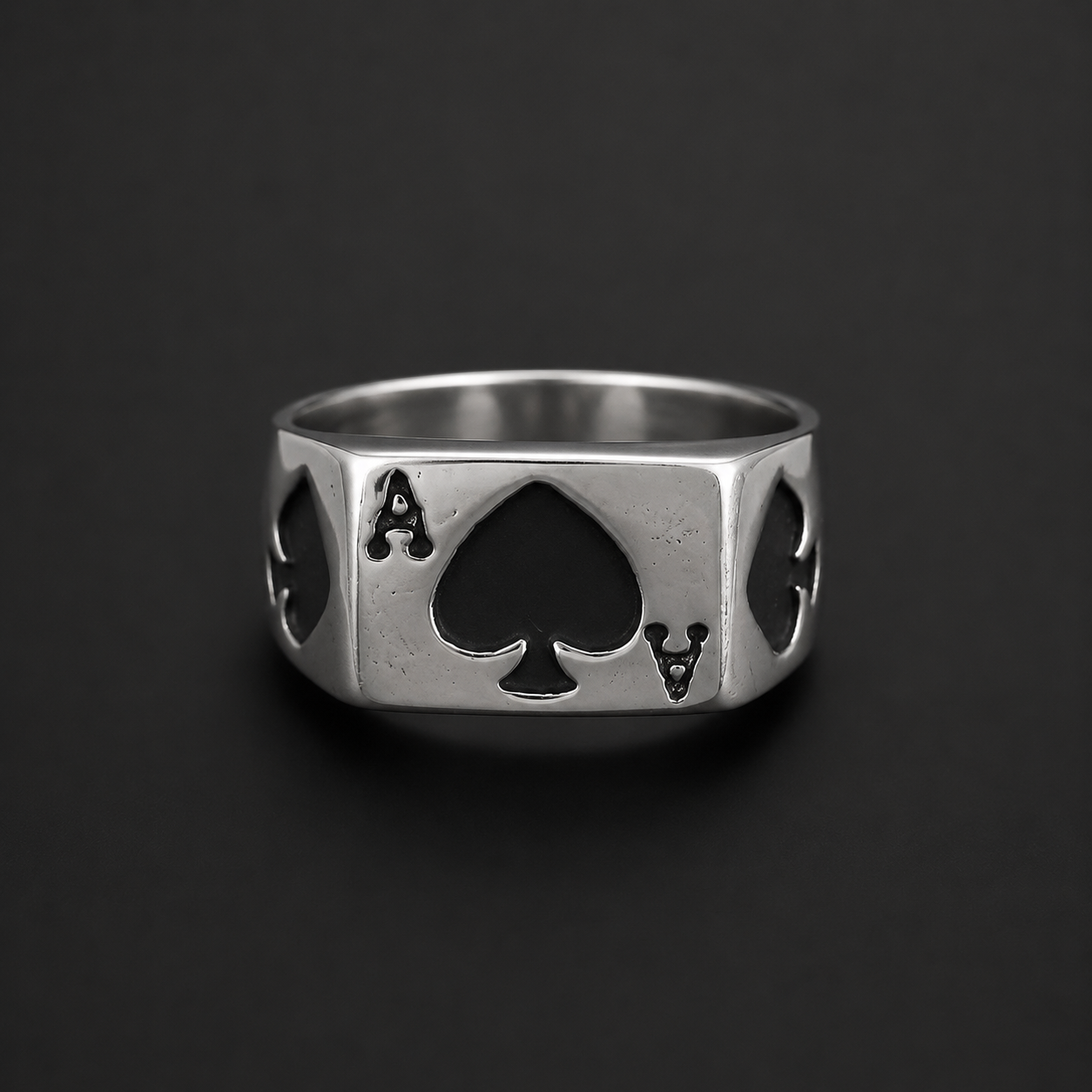 Ace of Spades Ring